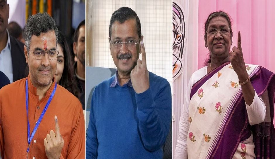 'दिल्ली चुनाव में 5 बजे तक 57.78% से अधिक मतदान | '